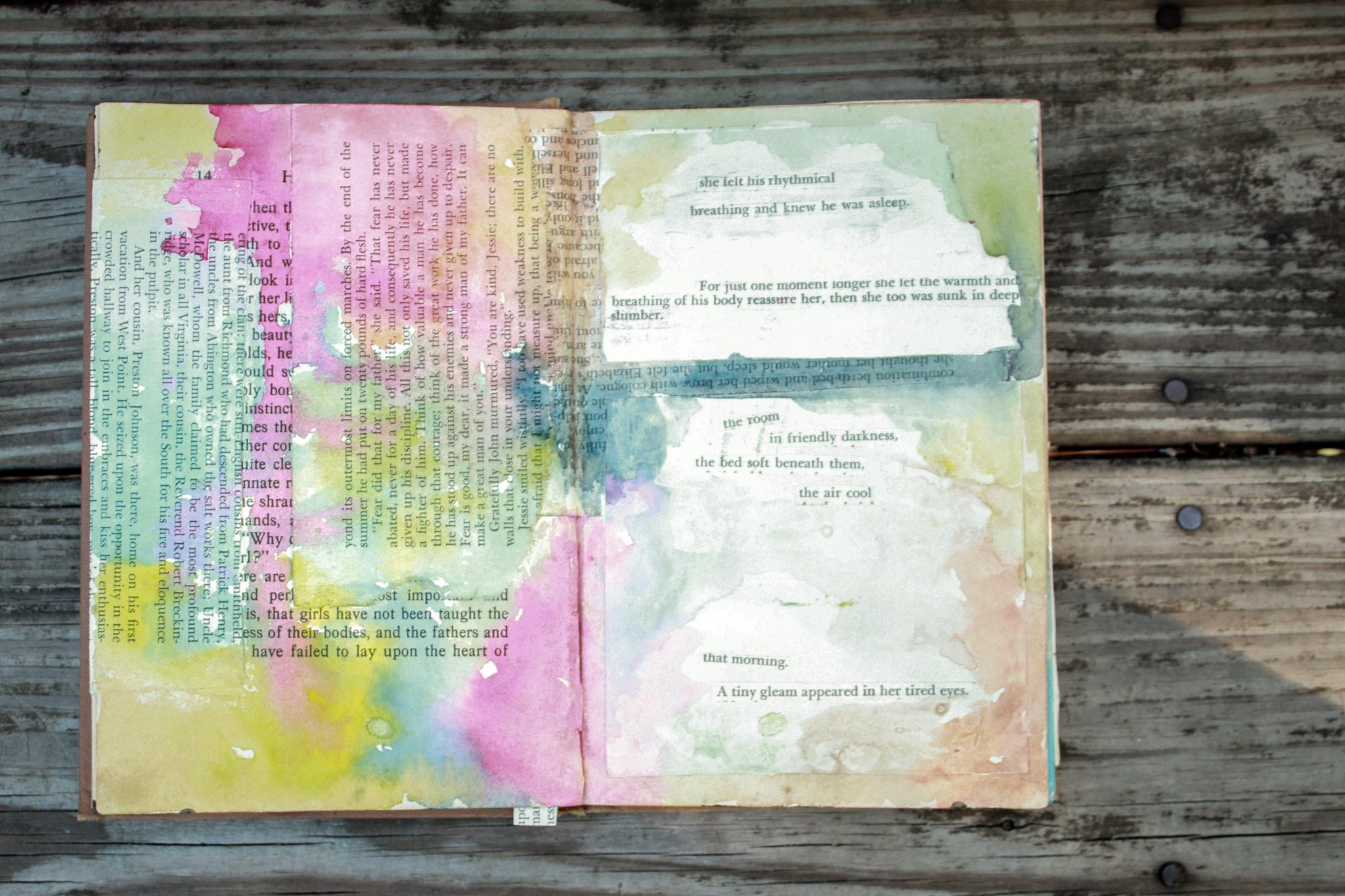 Art Journaling DIY Craft with Antique Books | Visual Art Project | Videmus Fiction Ghostwriting and Story Coaching | Syd Wachs.